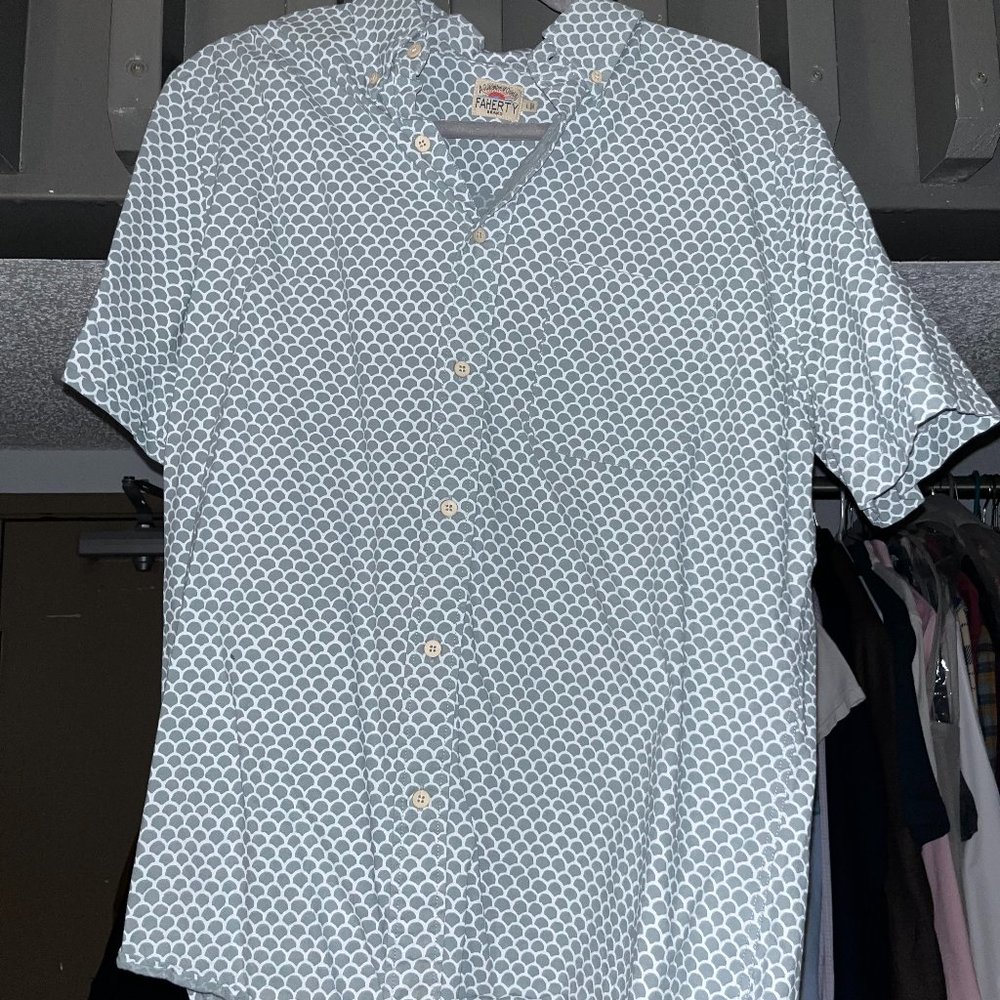 Faherty Short Sleeve Button Down